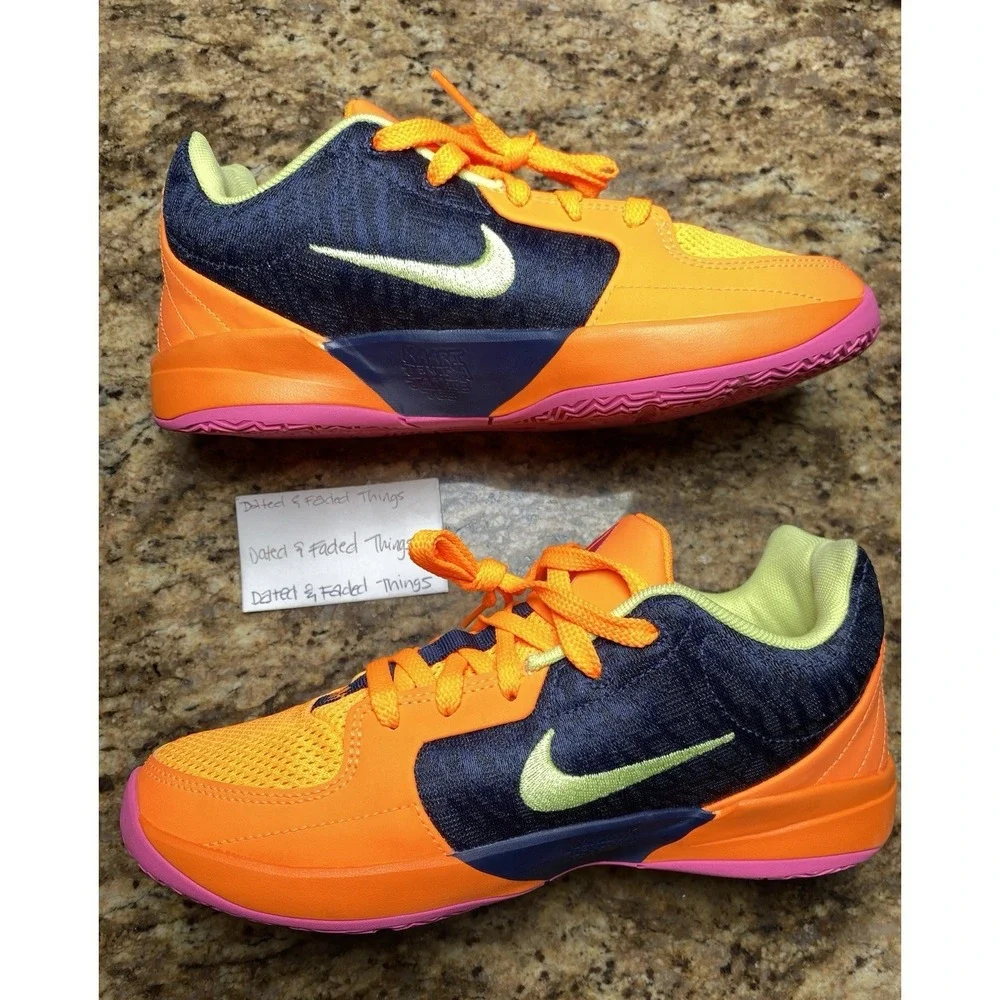 Nike Ja 2 SE GS Rhythm of Ja Obsidian Lemon Kids Size 6.5 HM5061-400 *Brand New*